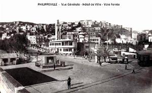 Philippeville - Hotel de Ville - Voie ferree